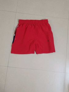 Red Puma Shorts
