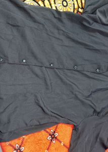 Black Button-Down Shirt