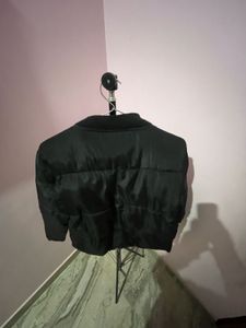 Stylish Black Unisex Puffer  Jacket