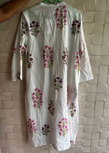 Floral Print Kurta