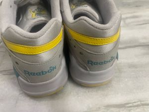 Reebok Classic Aztrek Grey &amp; Yellow Sneakers