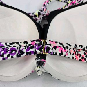 Animal Print Bikini Top 36D