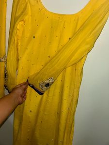 Yellow Indian Salwar Kameez