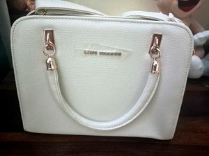 New From Box Lino Perros Off White Satchel Handbag