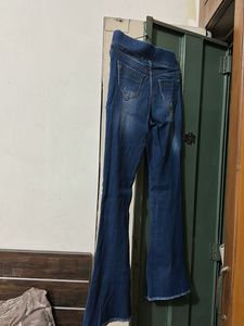 Flared Denim Jeans