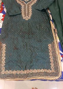 Pakistani Full hand work shadi wala 3pc suit