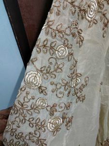 Heavy Embroidery Design Gown