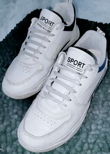 White Sneakers Shoes