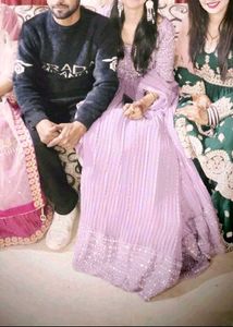Engagement Wedding Latest Levender Lehnga
