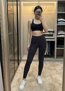 Stylish high waist Patterned Leather pant