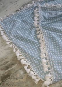 Cute Blue &amp; White Kaftan Dress
