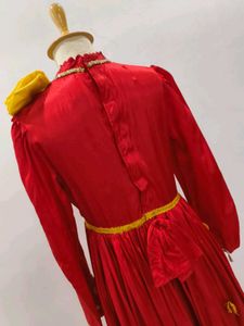 Elegant Red Ethnic Gown