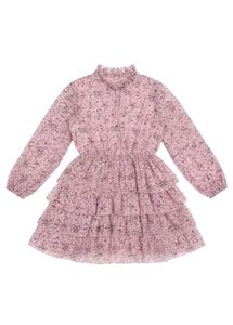 Floral Pink Girls Dress