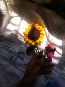 single sunflower bouquet