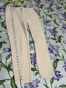Forever-21 Nude Slim Pants
