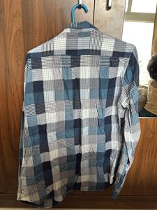 Levi&#39;s Blue Checked Shirt