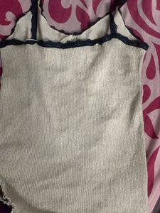 Beige Shimmer Camisole