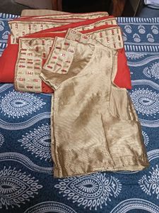 Two New Saree With Blouse