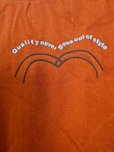 Vintage Levi&#39;s Orange Sleeveless Tee