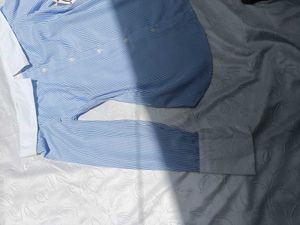 Off- shoulder Fitted Stripped Shirt 💙