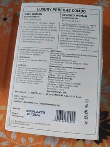 Bella Vita Women Perfume combo Date 20ml &amp; Senorit