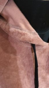 F21 velvet hoddie