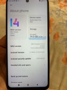 Redmi Note 9 Pro Max