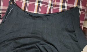 Black Ethnic Skirt With Full Gher🖤🖤
