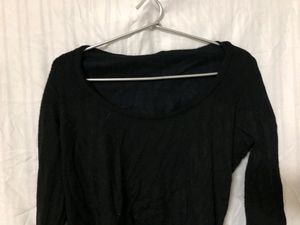 Black Long Sleeves Top