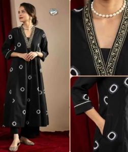Elegant Black Kurta Set