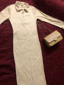 New Adjustable Chain Beige Bag