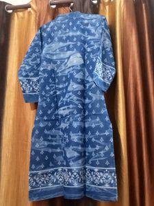 Denim Kurta
