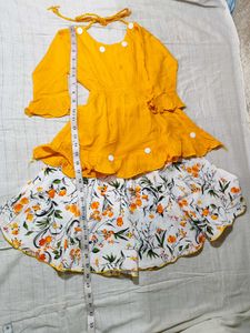 Yellow Polka Dot Dress