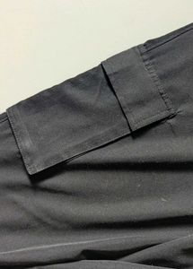 Black Elastic Waist Pants