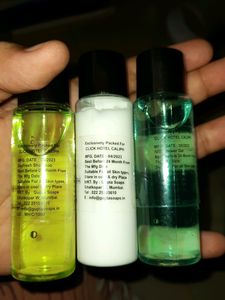 Shampoo, Moisturizer And Shower Gel Set