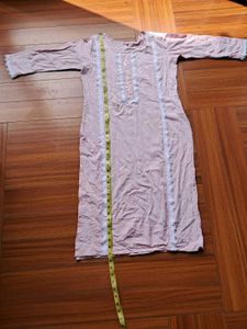 47) Vintage Pink Lace Trim 3 Piece Full Suit