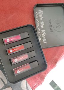 Sugar Mini Lipsticks - Pack Of 4