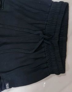 Black Cargo Joggers