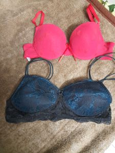 RED+BLACK Bra