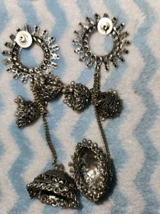 German Silver Earring