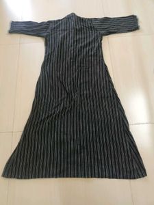 Elegant Striped Kurta Set
