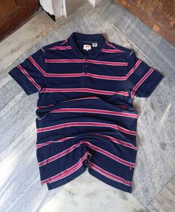 Striped Levi&#39;s Polo Shirt