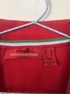 Ferrari Red Polo Shirt