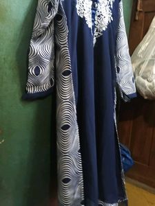 Elegant Navy Blue Kurta