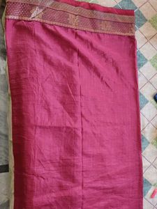 Elegant Maroon Saree♥️