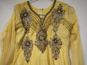 Yellow Embroidered Kurta Set
