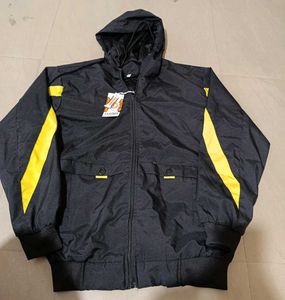 Stylish Black &amp; Yellow Jacket, XL SIZE