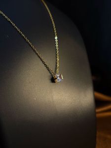 Elegant Crystal Pendant Necklace