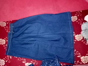 Denim Skirt
