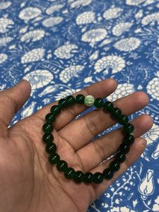 Green Beaded Bracelet